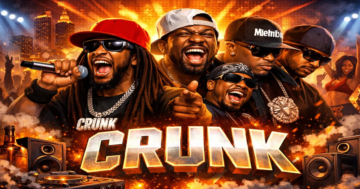 Le genre musical Crunk : histoire, caractéristiques et influence sur la culture hip-hop
