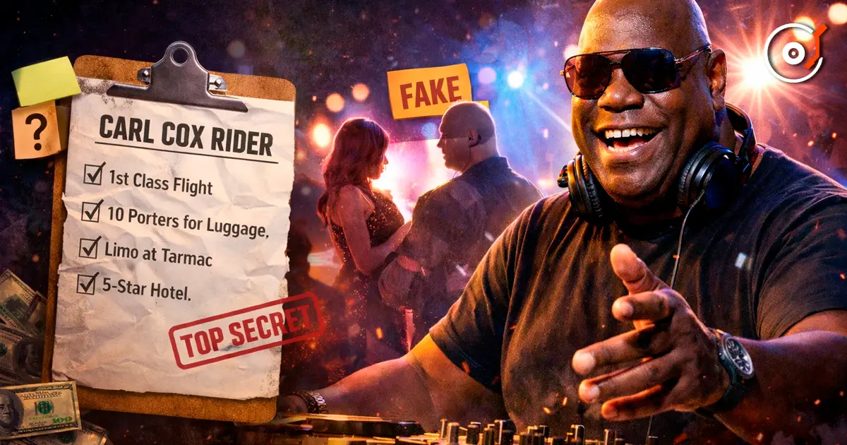 Le rider de Carl Cox : mythe, mème ou légende de l’industrie ?
